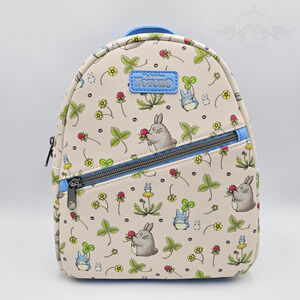 Studio Ghibli My Neighbor Totoro Berry Picking Floral Mini Backpack Bag New